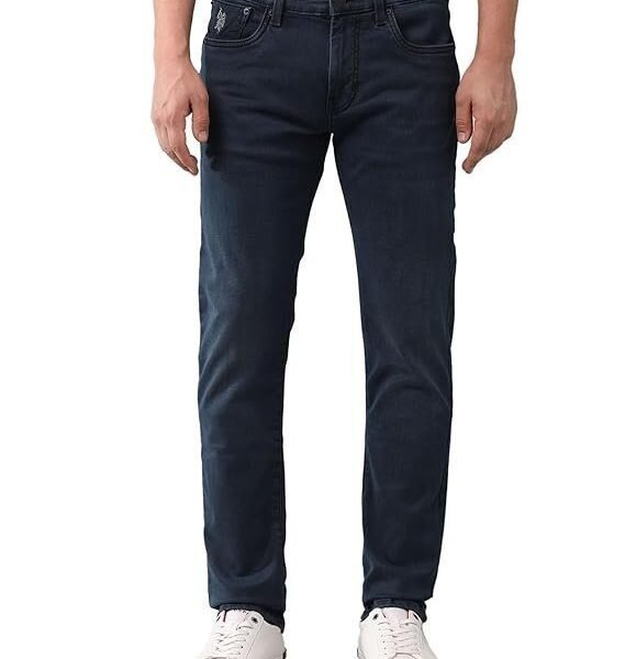 Denim Co. Men's Brandon Slim Tapered Fit Ultra Soft Jeans
