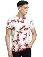 JACK & JONES Men's Printed Regular Fit Crew Neck T-Shirt