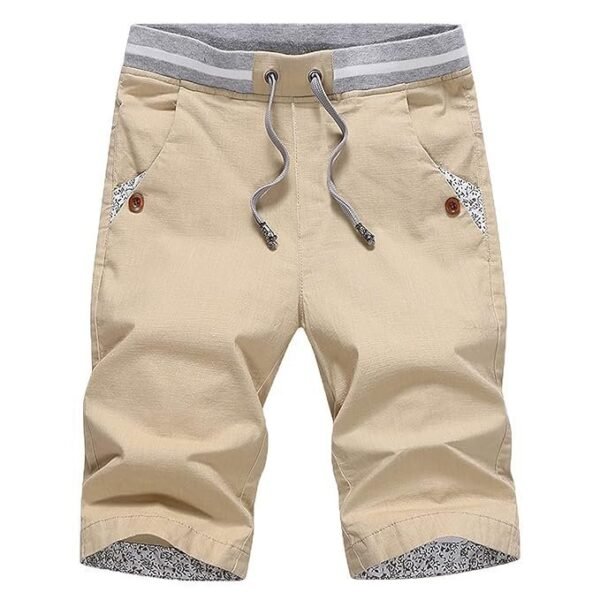 yayay Men's Shorts Summer Casual Baggy Shorts Fashionable Loose Pure Cotton Colour Shorts