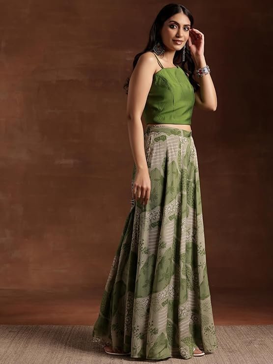 Libas Silk Blend Women's Co-Ords Set