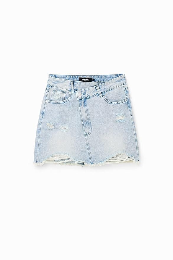Esigual Women's Woman Denim Skirt Short