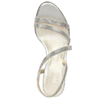 Womens Vanessa2 Rhinestone Embellished Strappy Heeled Sandal