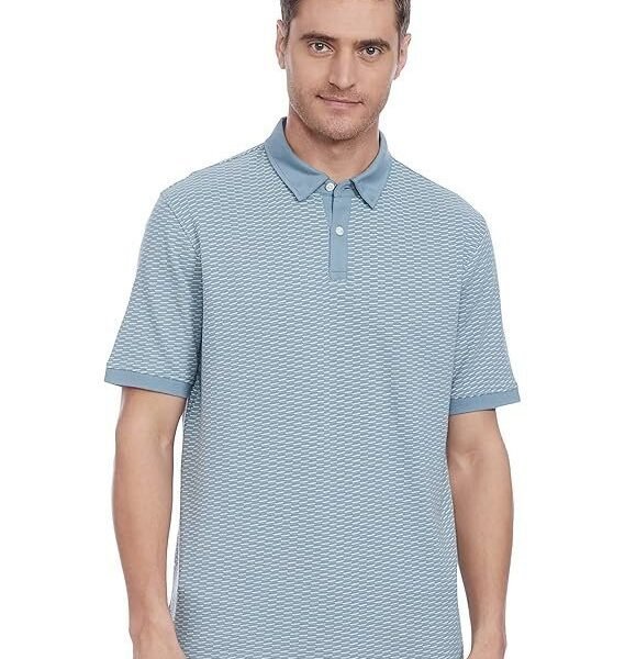 Marks & Spencer Mens Printed Cotton Round Neck Regular Fit T-Shirt