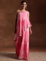 Libas Women's Silk Blend Regular Co-Ords Set