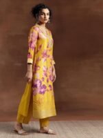 Libas Women's Silk Blend Kurta Set