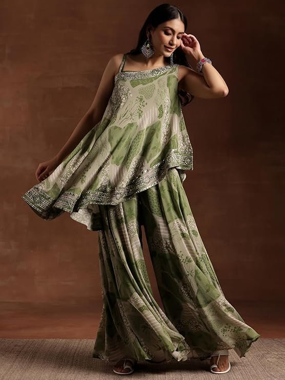 Libas Silk Blend Women's Co-Ords Set