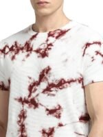 JACK & JONES Men's Printed Regular Fit Crew Neck T-Shirt