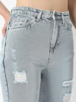 AKA CHIC High Rise Womens Flare Fit Jeans
