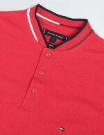 TOMMY HILFIGER Men's Cotton Graphic Slim Fit Polo